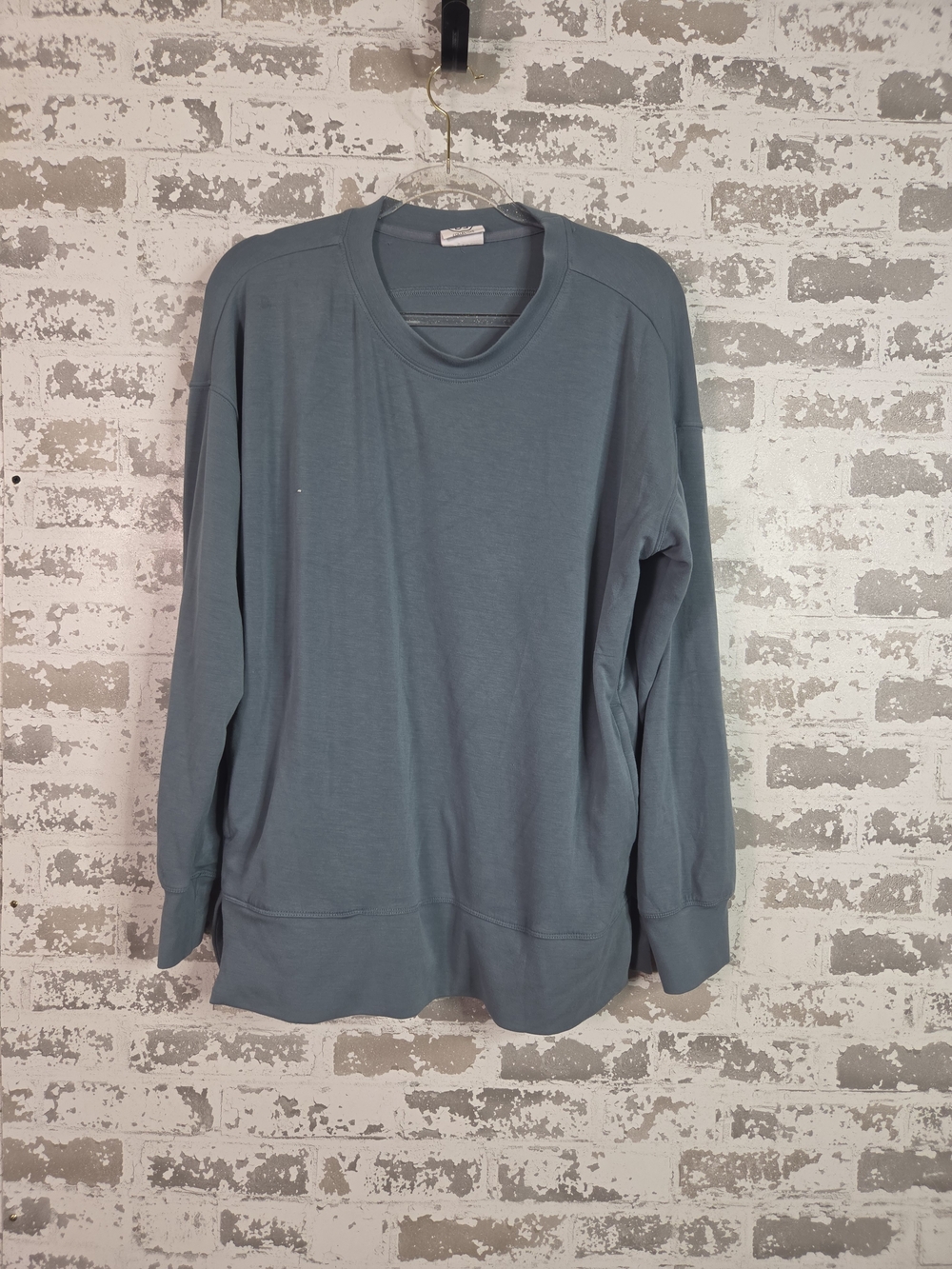 Sage Collective Cozy Soft-Touch Pocket Tunic Size L